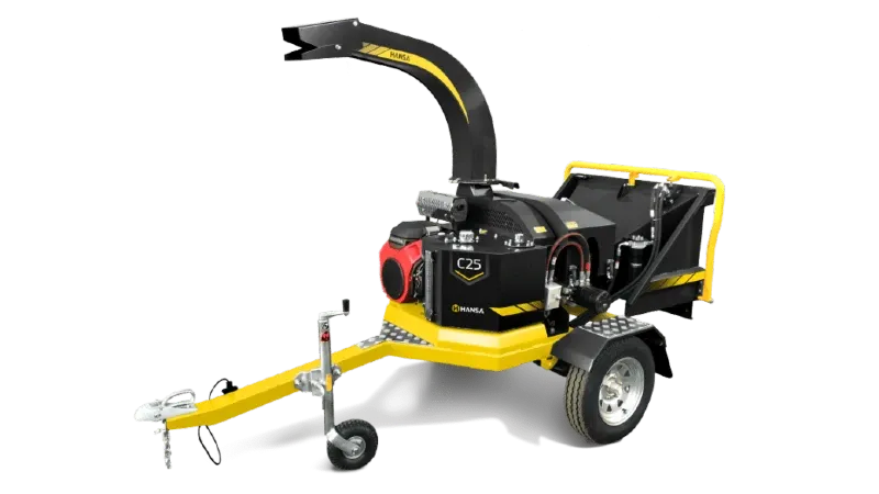 Commerical Hansa Mulchers at Ian Day